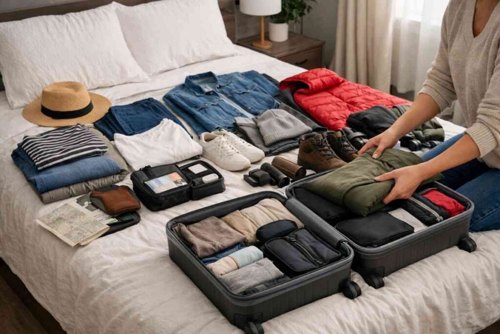 Essential Travel Documents And Money