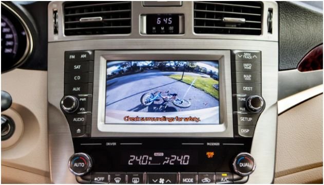 What advantages do 360-degree surround-view cameras offer for parking?